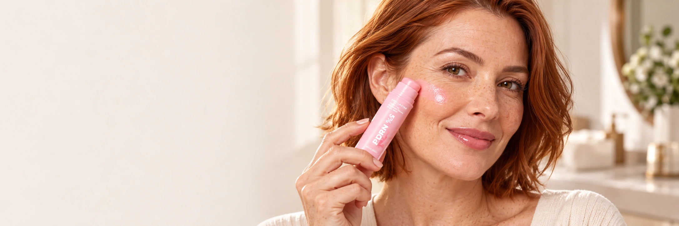 Rosa Balm — demonstração de aplicação